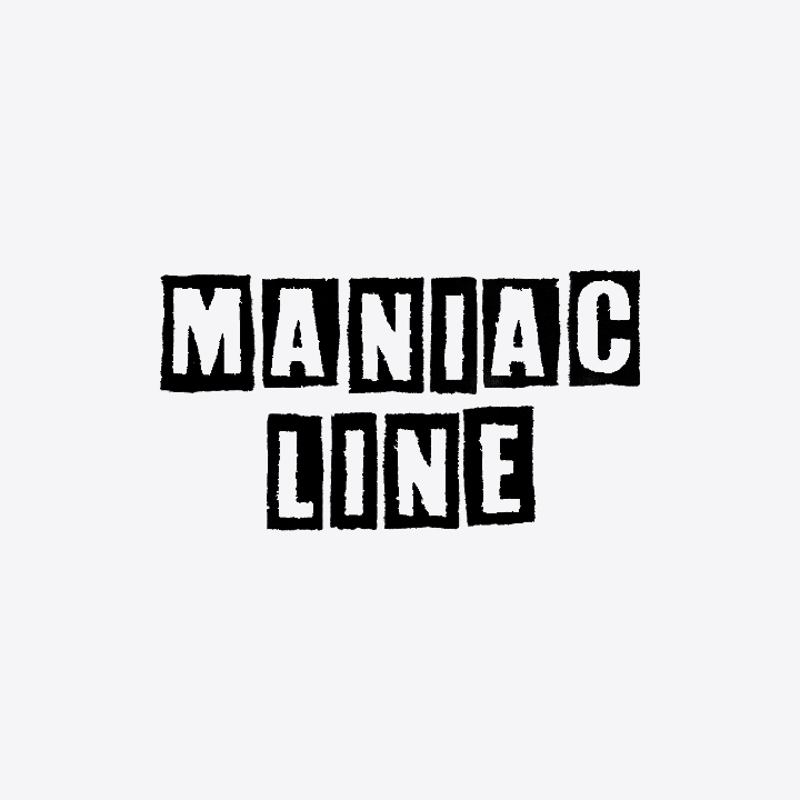Maniac Line Logo Banner