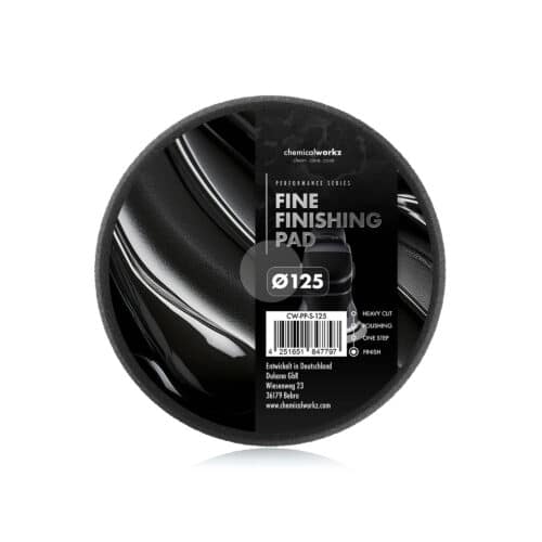 ChemicalWorkz Fine Finishing Performance Polierpad Schwarz