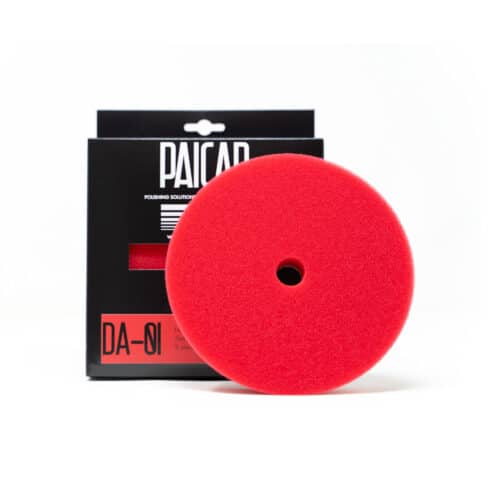 PAICAR Heavy Cut Polierpad DA-01 Rot 2 Stück