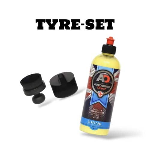 Autobrite Direct Classy Reifenpflege Set Seidenmatt
