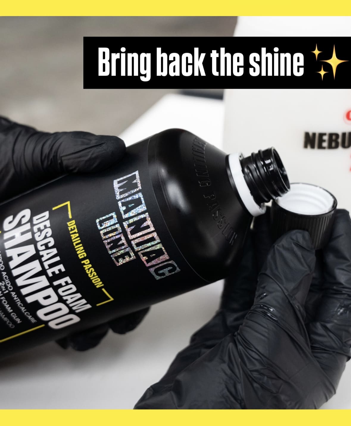 Maniac Line Descale Bring back the shine